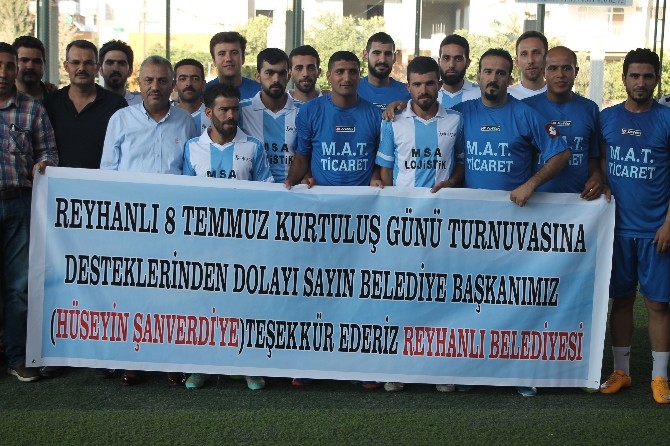 Reyhanlı'da Kurtuluş Futbol Turnuvası