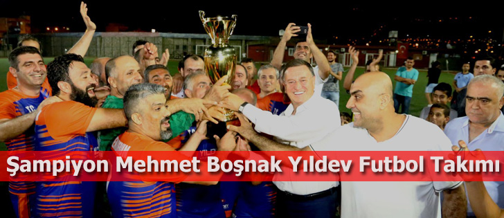 Şampiyon Mehmet Boşnak Yıldev Futbol Takımı
