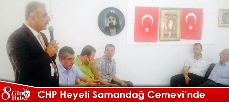 CHP Heyeti Samandağ Cemevini Ziyaret Etti