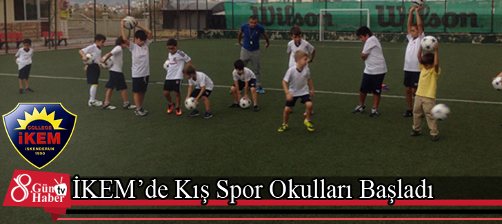 İKEM'de Kış Spor okulları Başladı