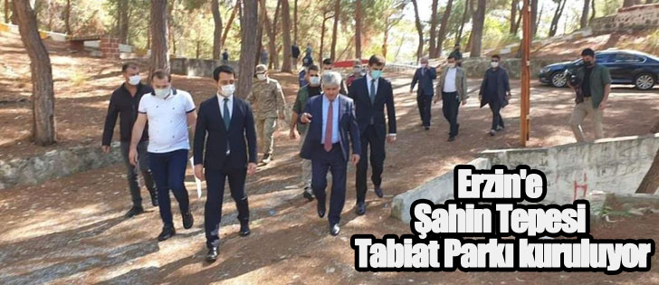 Erzin'e Şahin Tepesi Tabiat Parkı kuruluyor