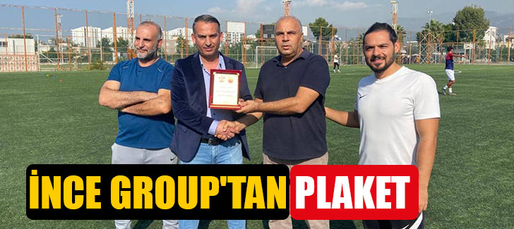 İNCE GROUP'TAN PLAKET
