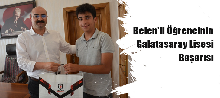  Belenli Öğrencinin Galatasaray Lisesi Başarısı