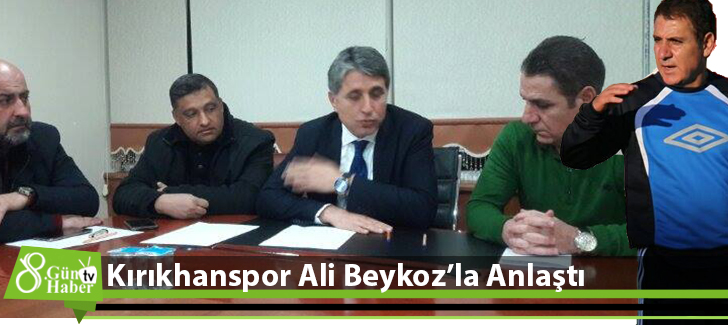 Kırıkhanspor Ali Beykoz'la Anlaştı