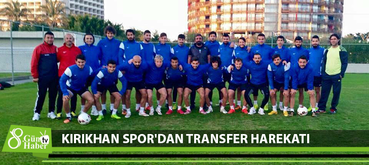 Kırıkhanspor'dan Transfer Harekatı