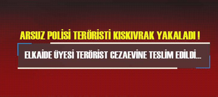 ARSUZ Polisi Teröristi Kıskıvrak Yakaladı!