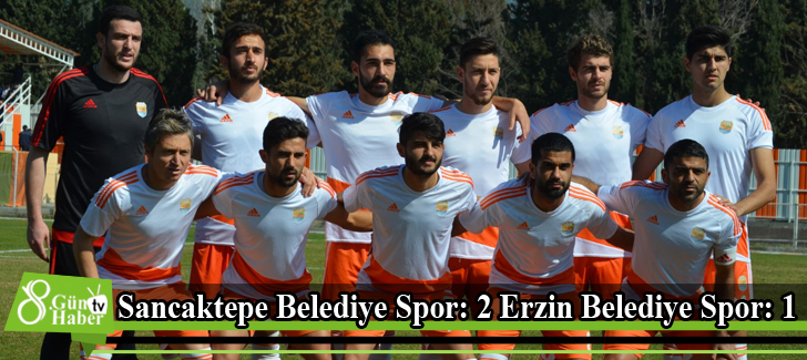 Sancaktepe Belediye Spor: 2 Erzin Belediye Spor: 1
