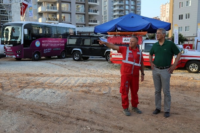 Türkiye'nin İlk AKUT Parkı Mezitli'de Yapılıyor