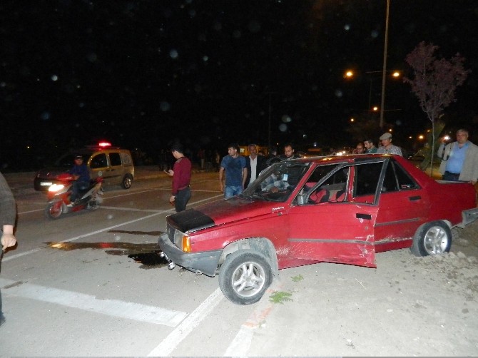 Kadirli'de Trafik Kazası: 1 Yaralı
