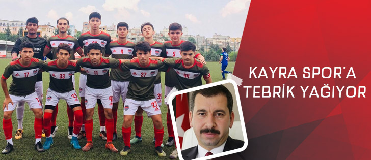 Kayra Spor'a Tebrik Yağıyor