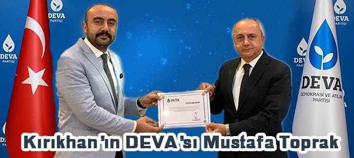 Kırıkhanın DEVAsı Mustafa Toprak