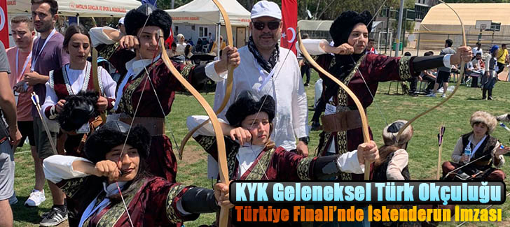  KYK Geleneksel Türk Okçuluğu Türkiye Finali’nde İskenderun İmzası