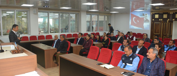Kırıkhan Belediyesi Disiplin ve Mevzuat Bilgilendirmesi Semineri Düzenledi