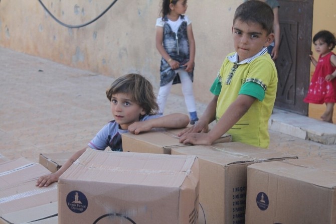 10 Bin Suriyeli Aileye Gıda Yardımı Yapılacak