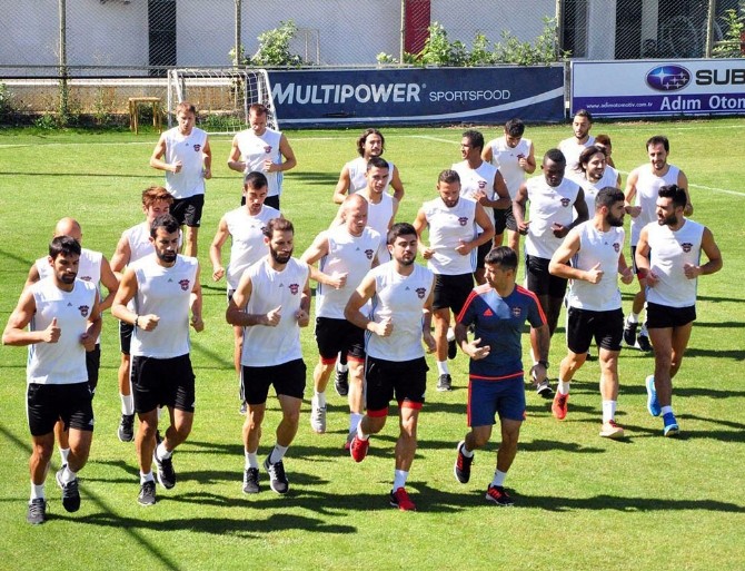 Gaziantepspor,Kayserispor Maçı Hazırlıklarına Devam Ediyor