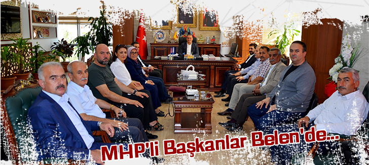 MHP'li Başkanlar Belen'de...