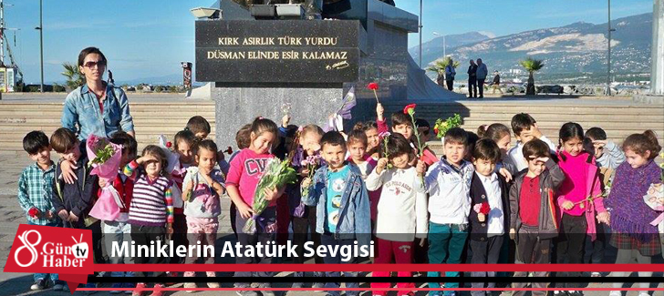 Miniklerin Atatürk sevgisi