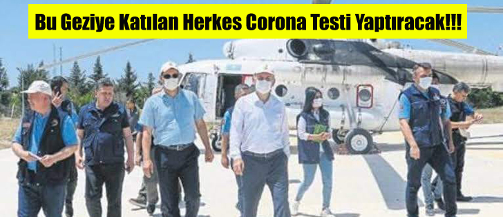 Bu Geziye Katılan Herkes Corona Testi Yaptıracak!!!