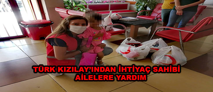 Türk Kızılayından İhtiyaç Sahibi Ailelere Yardım