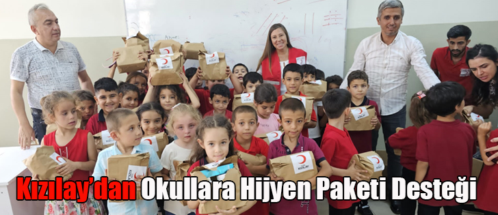 Kızılay’dan Okullara Hijyen Paketi Desteği 