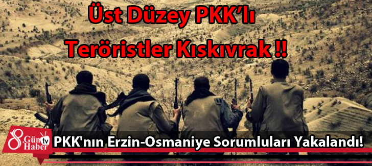 PKK'nın Erzin-Osmaniye Sorumluları Yakalandı!