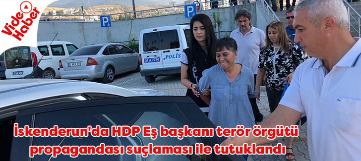 İskenderun HDP Eş Başkanı Tutuklandı