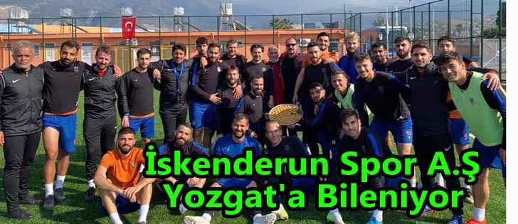  İskenderun Spor A.Ş Yozgat'a Bileniyor