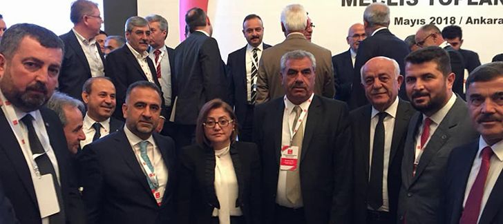 Başkan Dingil Ankara'da TBB  Toplantısına Katıldı