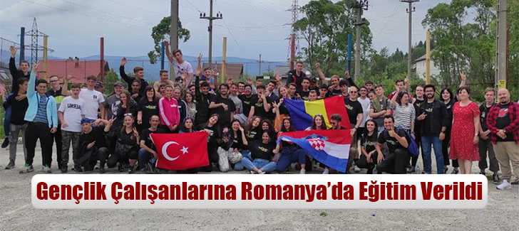 Gençlik Çalışanlarına Romanya’da Eğitim Verildi