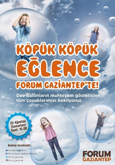 Forum Gaziantep Çocukları Balonlarla Eğlendirmeye Hazırlanıyor