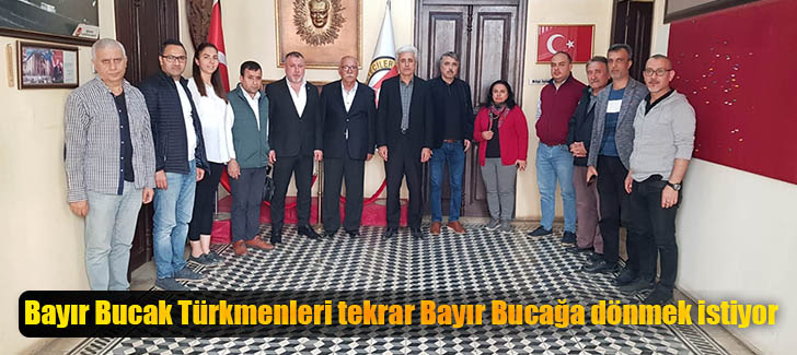  Dernek Başkanı Şandır: Bayır Bucak Türkmenleri tekrar Bayır Bucağa dönmek 