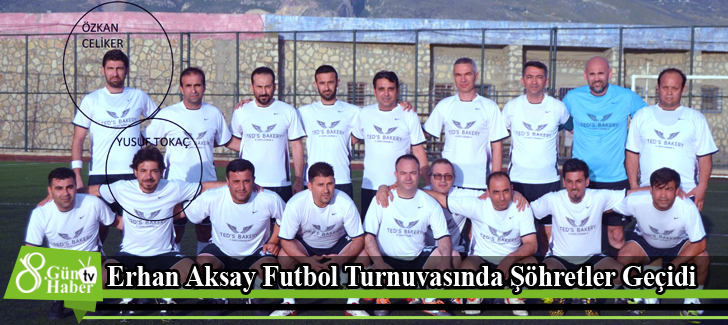Erhan Aksay Futbol Turnuvasında Şöhretler Geçidi