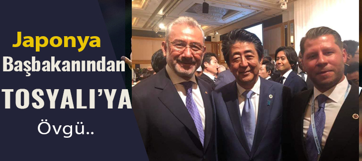Japonya Başbakanından Tosyalı'ya övgü