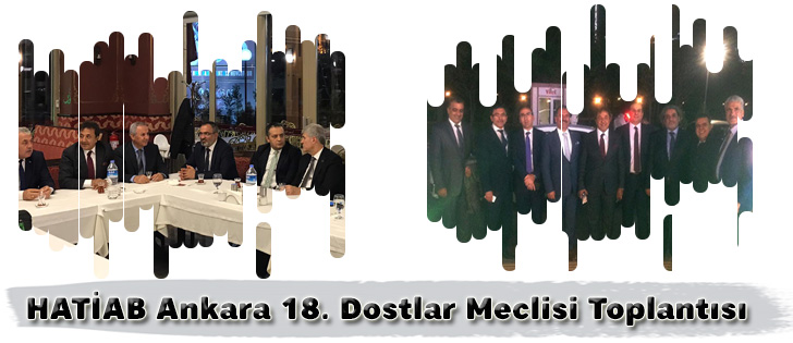 HATİAB Ankara 18. Dostlar Meclisi Toplantısı