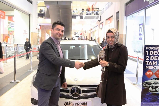 Forum Gaziantep İlk Mercedes Talihlisine Teslim Edildi