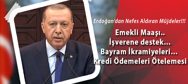 Erdoğandan Nefes Aldıran Müjdeler!!!