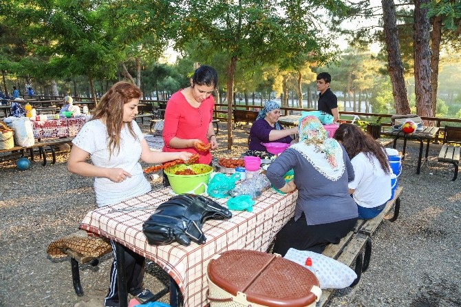 Gaziantepliler İftarı Dülük Tabiat Parkında Yapıyor