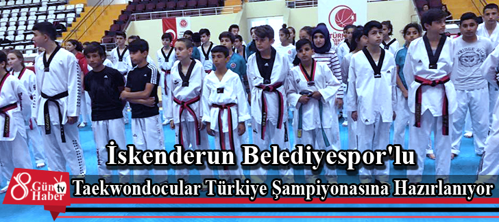 Taekwondocular Türkiye Şampiyonasına Hazırlanıyor