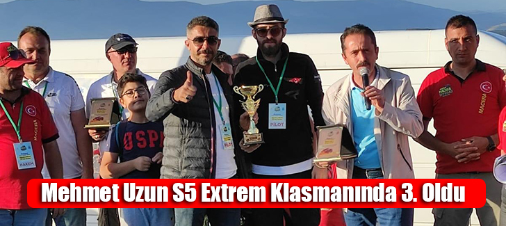  Mehmet Uzun S5 Extrem Klasmanında 3. Olarak Derece Kazandı