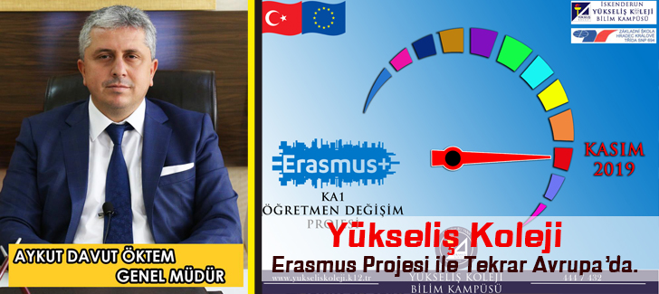 Yükseliş Koleji Erasmus Projesi ile Tekrar Avrupada.