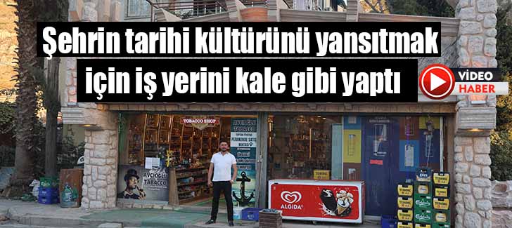 Hatay’da Esnaf İş Yerini Kaleye Dönüştürdü