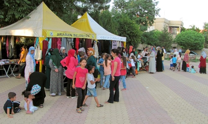 Araban'da Kosan Vakfı Kur'an Kursu İnşaatı Yararına Kermes Açıldı