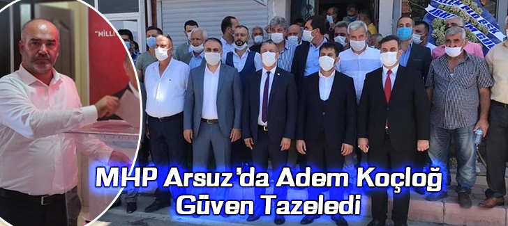 MHP Arsuzda Adem Koçloğ Güven Tazeledi 