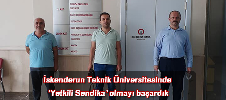 Türk Eğitimsen Hatay 2 Nolu Şube Basın Açıklaması