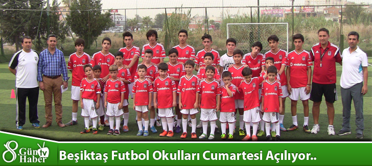 Beşiktaş Futbol Okulları Cumartesi Açılıyor..