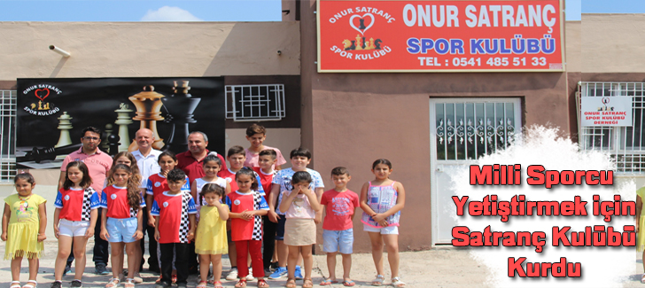 Milli Sporcu Yetiştirmek için Satranç Kulübü Kurdu