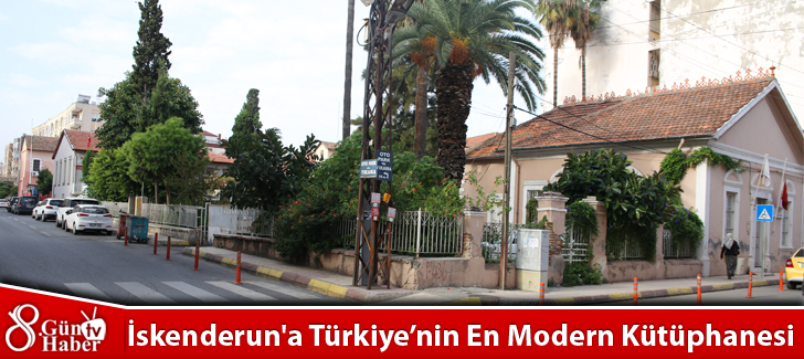 İskenderun'a Türkiyenin En Modern Kütüphanesi