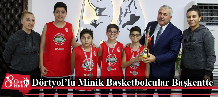 Dörtyol'lu Minik Basketbolcular Başkentte