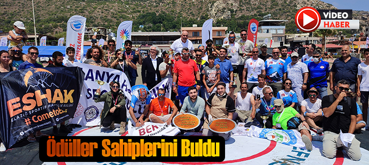 Türkiye Yamaç Paraşütü Hedef Yarışması'nın üçüncü etap yarışları tamamlandı