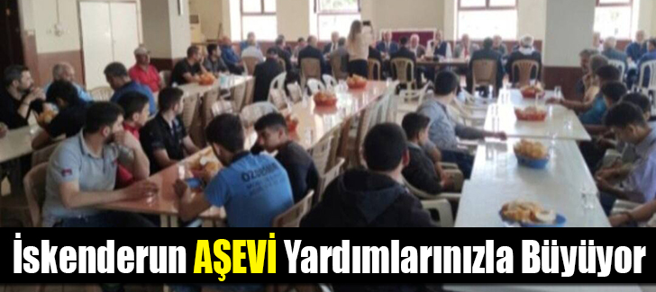 İskenderun AŞEVİ Yardımlarınızla Büyüyor